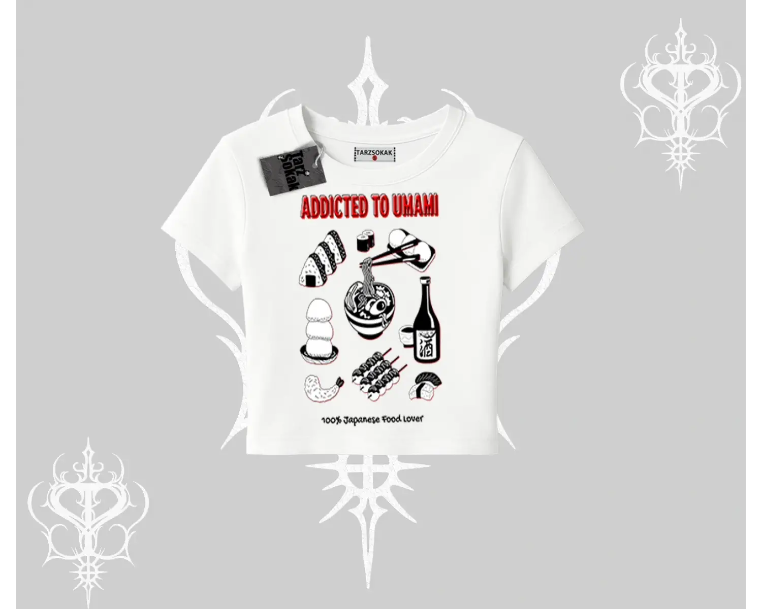 Babby Tee Tshirt Japon Mutfağı Umami Temalı Baskılı