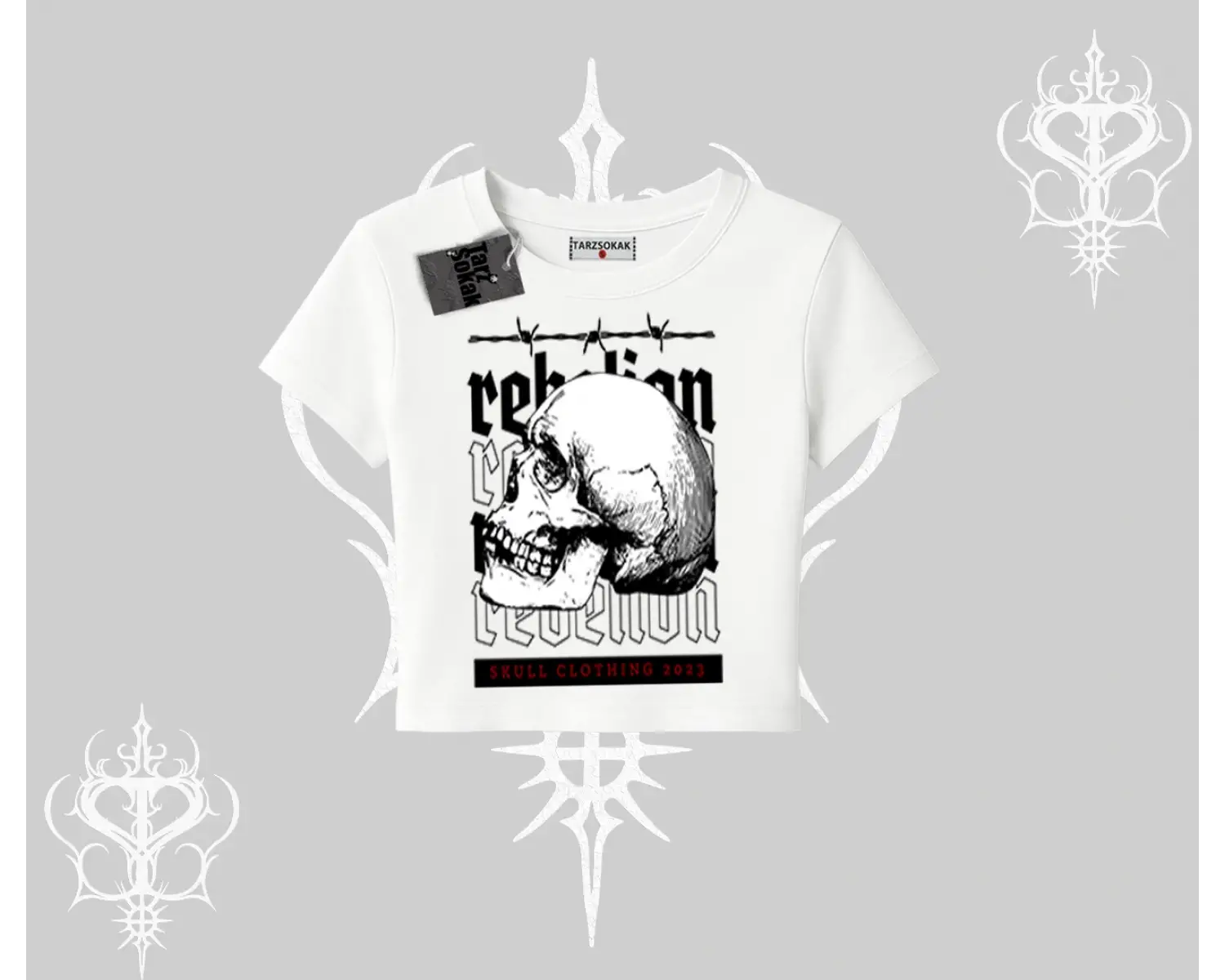 Babby Tee Tshirt Rebellion Skull Underground Street Legacy