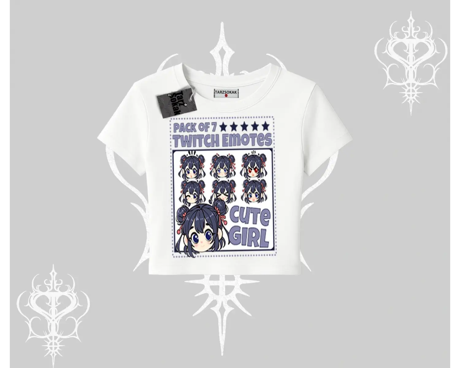 Babby Tee Tshirt Twitch Emotes Cute Girl Anime Expression