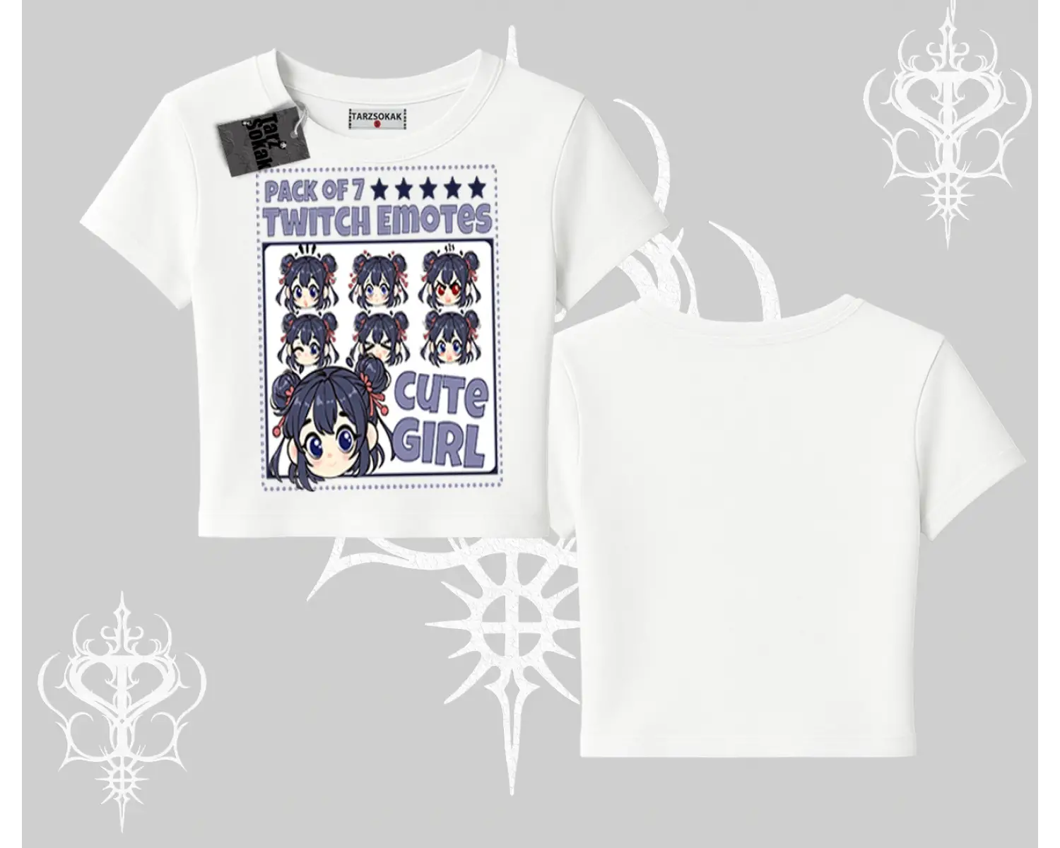 Babby Tee Tshirt Twitch Emotes Cute Girl Anime Expression