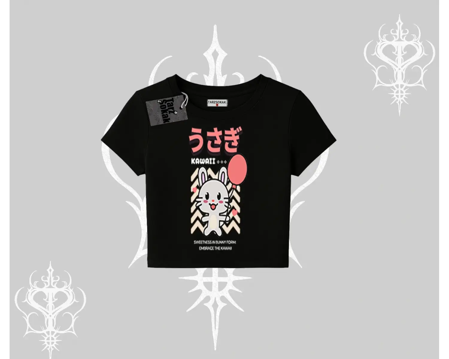 Babby Tee Tshirt Usagi Kawaii Cute Heart Energy