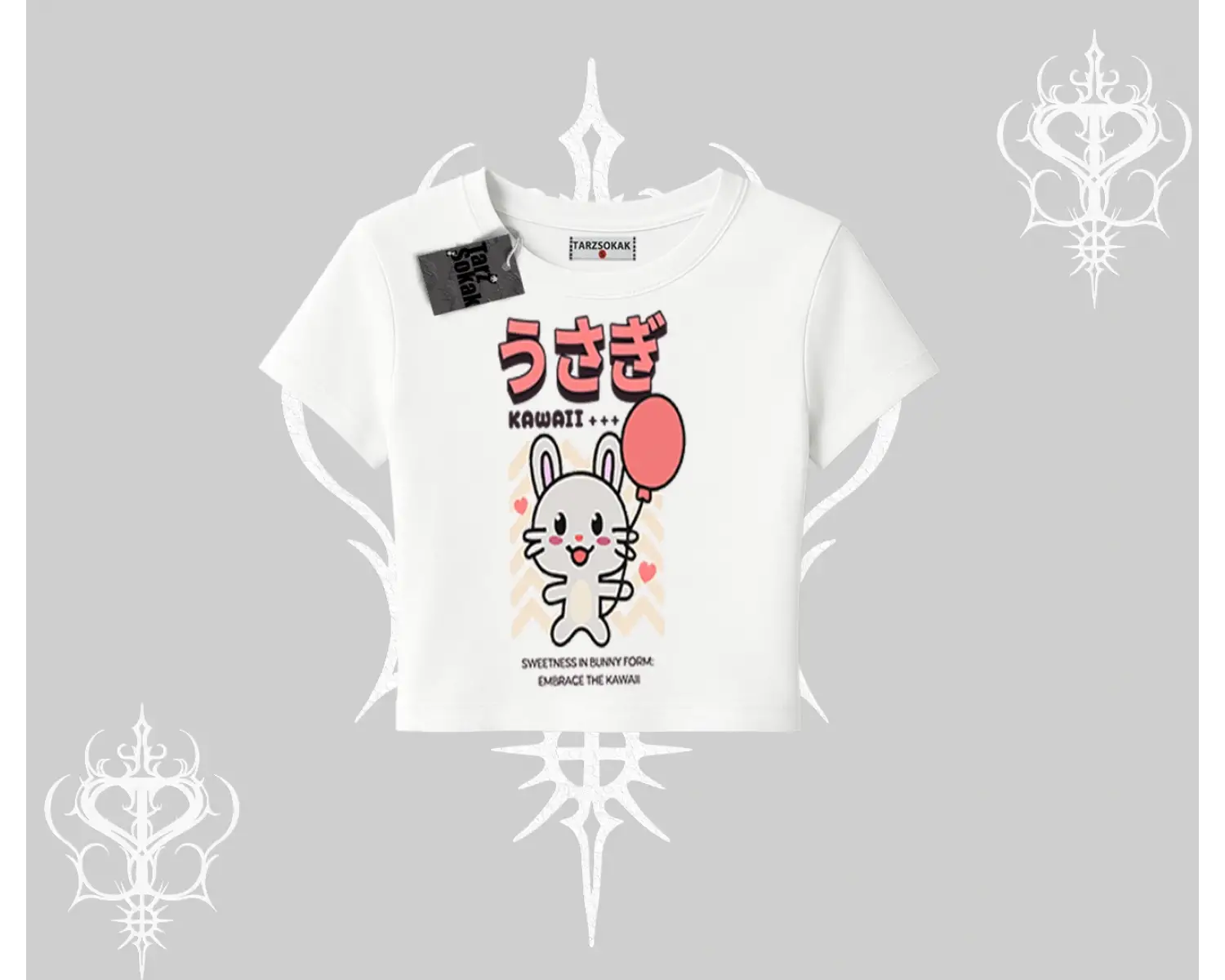 Babby Tee Tshirt Usagi Kawaii Cute Heart Energy