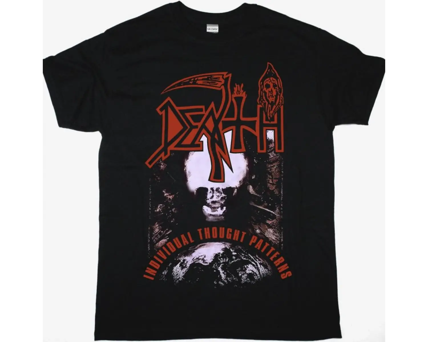BABYMETAL BRUTAL BIG FOX NEW BLACK T-SHIRT ÖN BASKILI