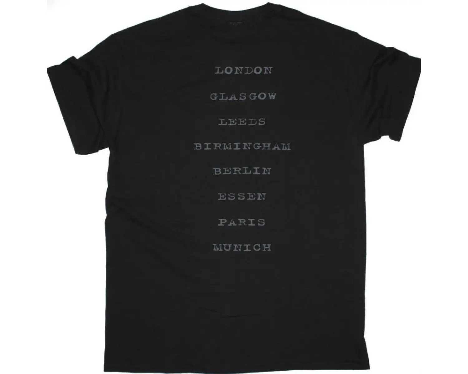 BAD BRAINS QUICKNESS NEW WHITE T SHIRT ÖN VE ARAKA BASKILI