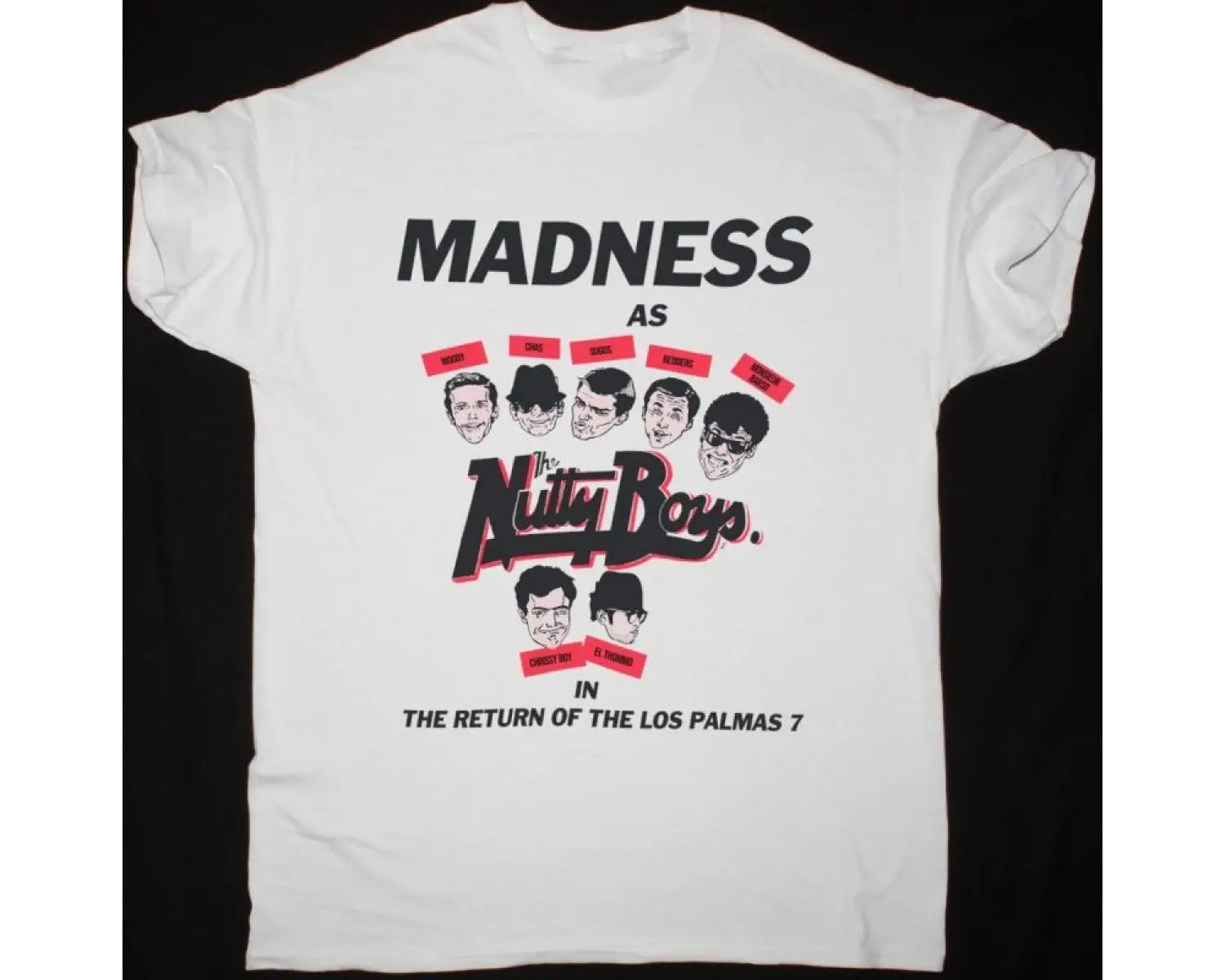 BAD ENGLISH BACKLASH NEW BLACK-TSHIRT ÖN BASKILI