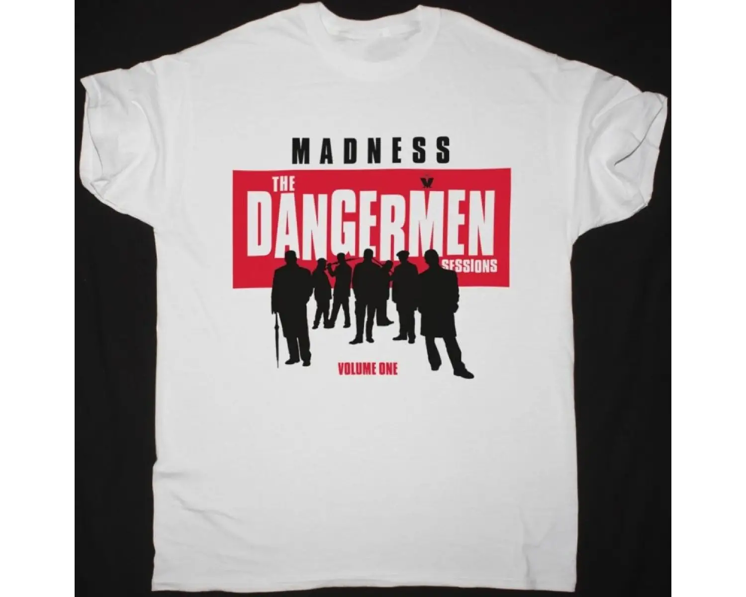 BAD MANNERS LIP UP FATTY NEW WHITE T-SHIRT ÖN BASKILI