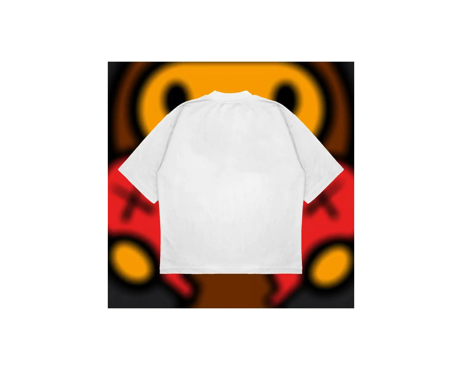 Bape X Comme Des Garçons Oversize Unisex Pamuklu Nefes Alan Kalın Kumaşlı