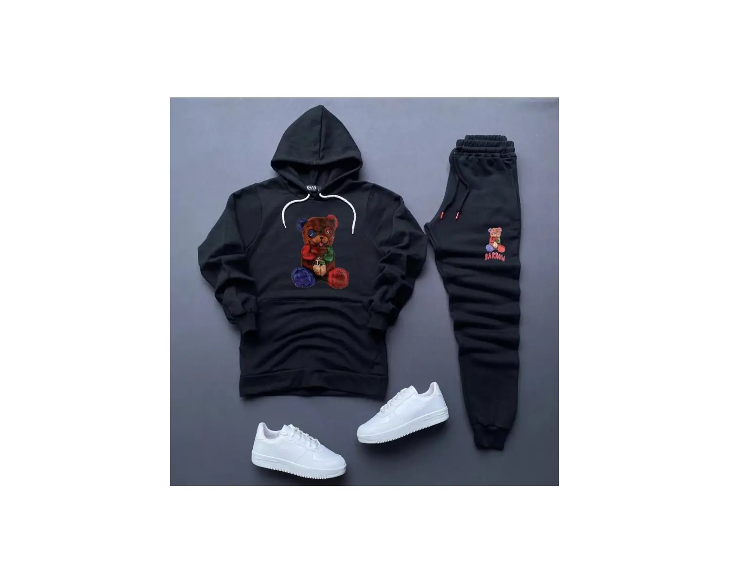 Barrow Yaka Dijital Baskılı Kışlık Unisex Eşofman Takımı