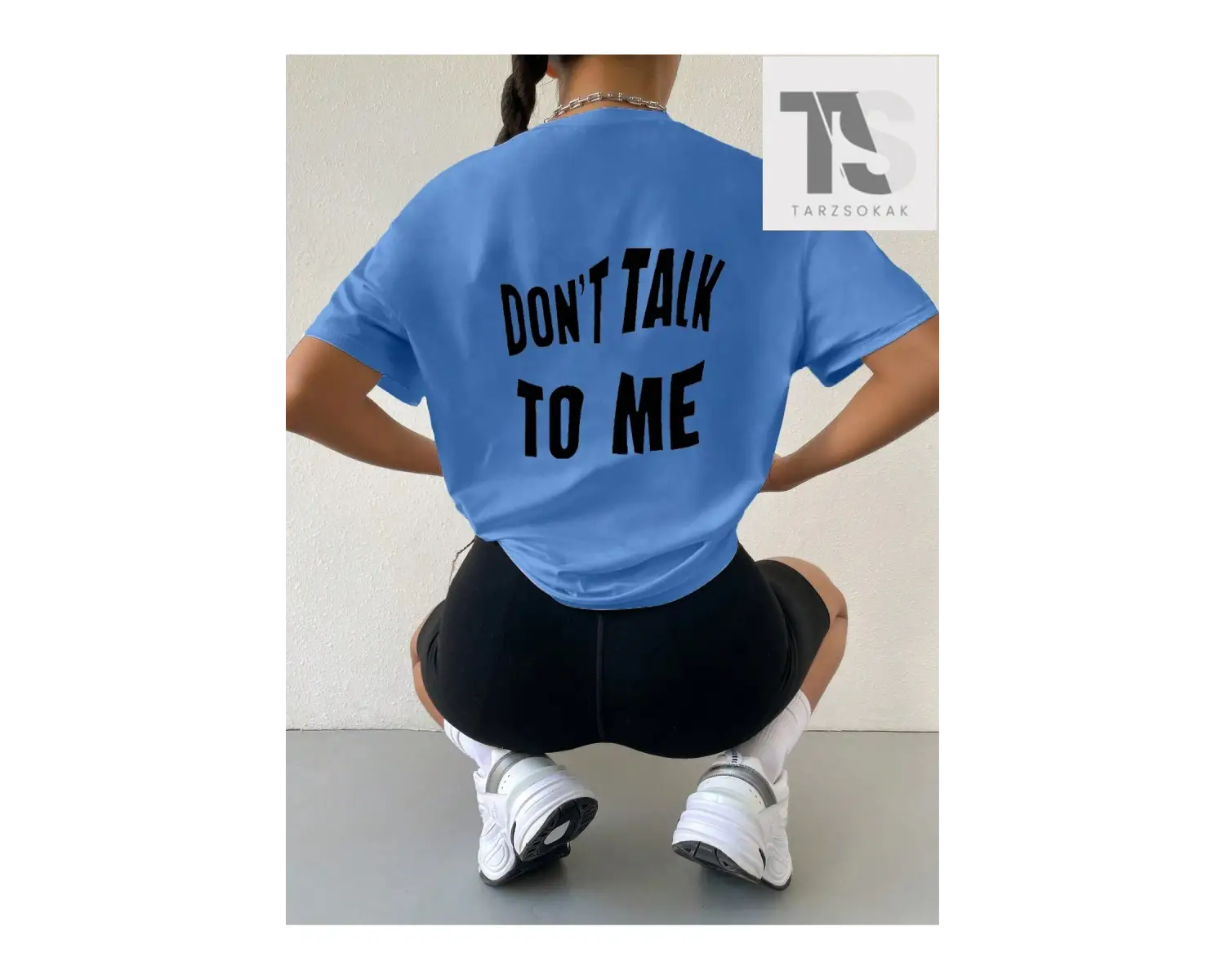 Basit Desen Baskılı T-shirt