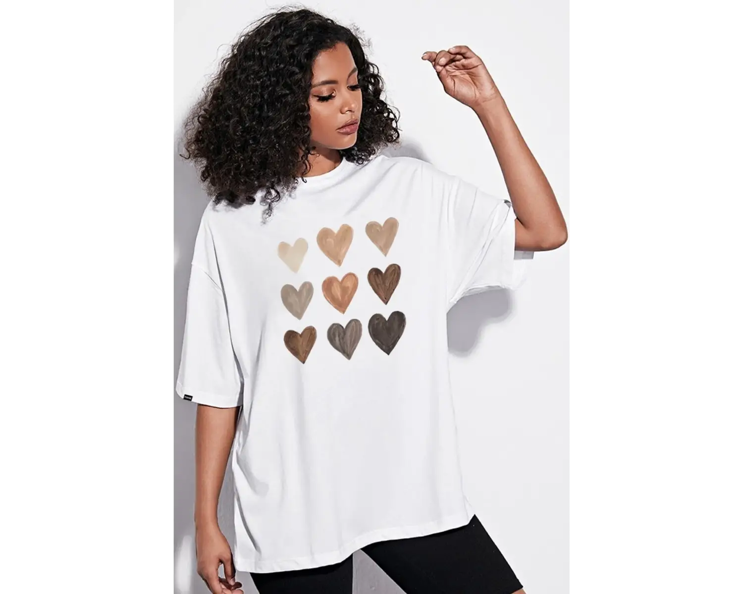 Baskı Oversize T-shirt