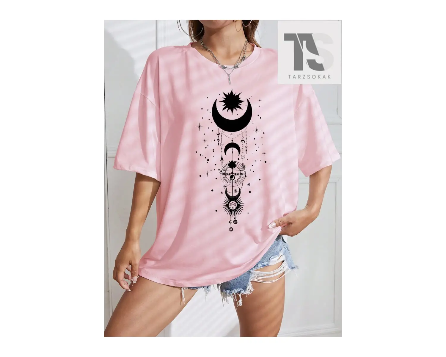 Batman X Harfli ve Kafatası Grafikli Tişört