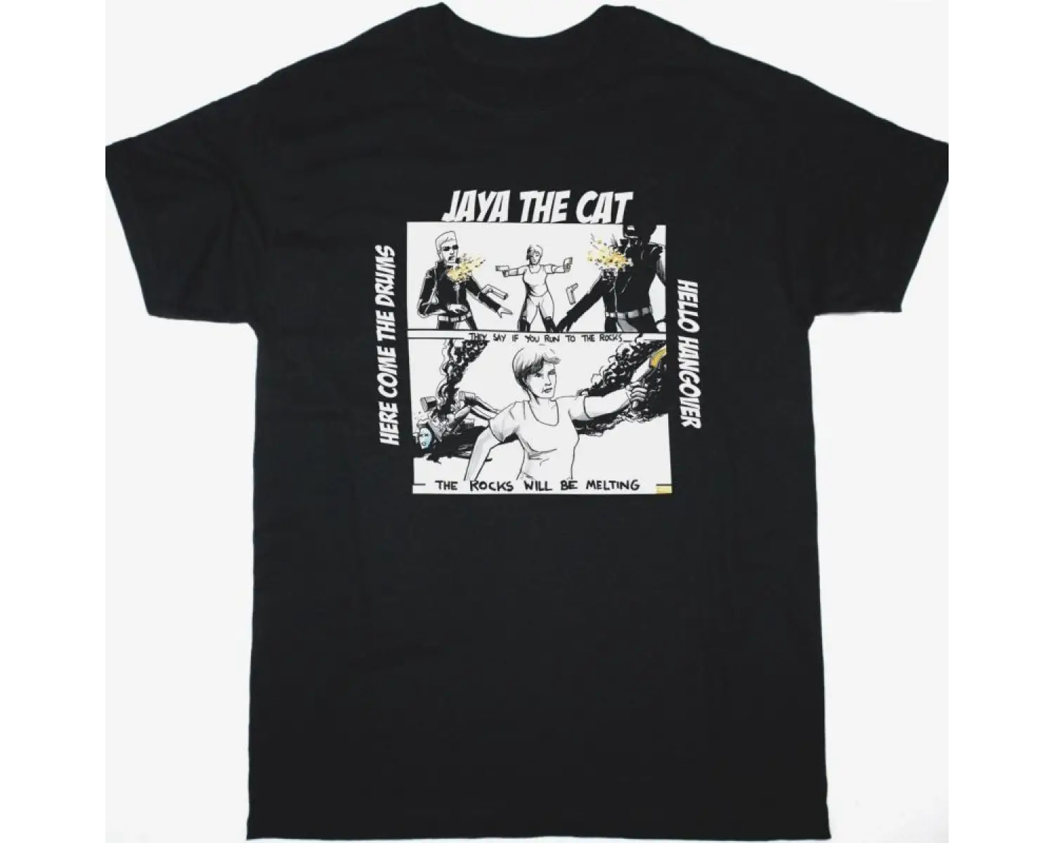 BAUHAUS ZIGGY STARDUST NEW WHITE T SHIRT ÖN BASKILI