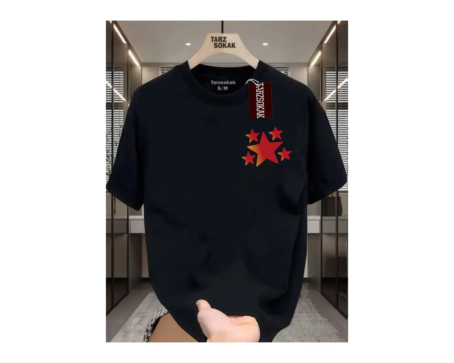 BAY/-ÇOCUK T-SHIRT 5 YILDIZLI 25 KUPALI MODELLERİMİZ KOD 11