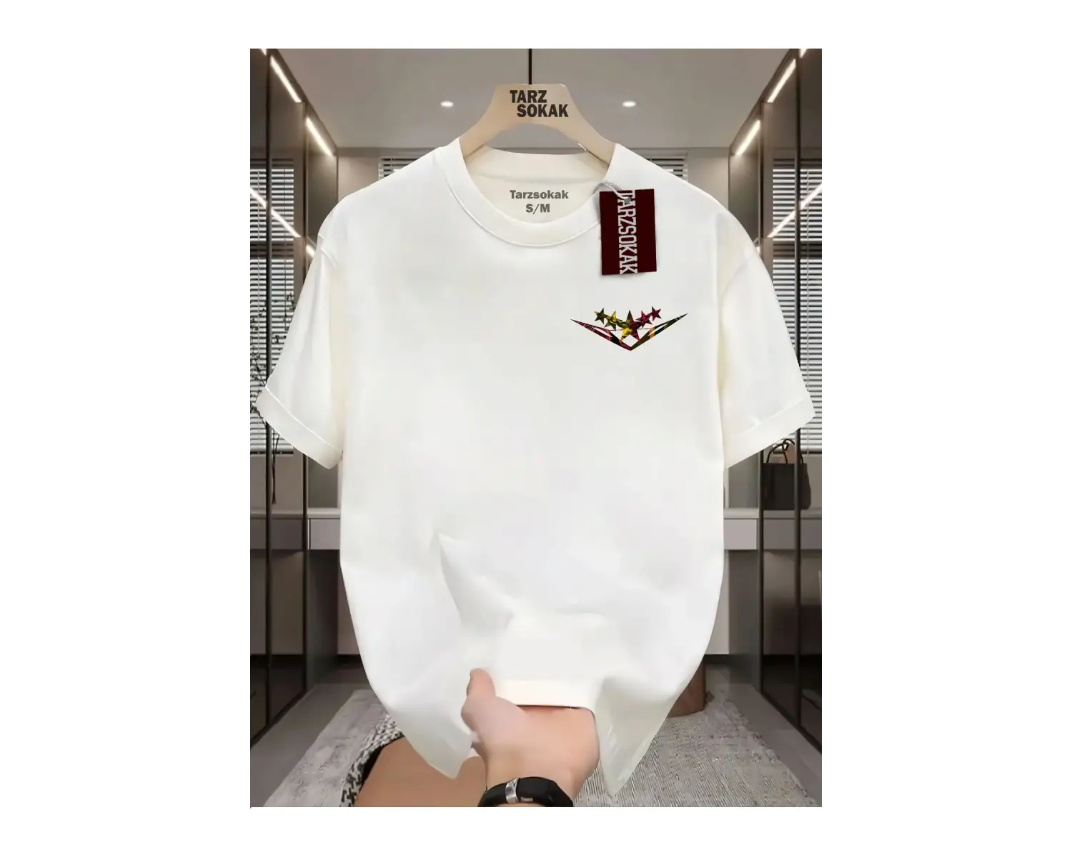 BAY/-ÇOCUK T-SHIRT 5 YILDIZLI 25 KUPALI MODELLERİMİZ KOD 9