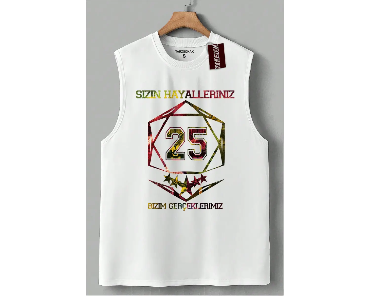 BAY/-ÇOCUK T-SHIRT SİZİN HAYALLERİNİZ BİZİM GERÇEKLERİMİZ