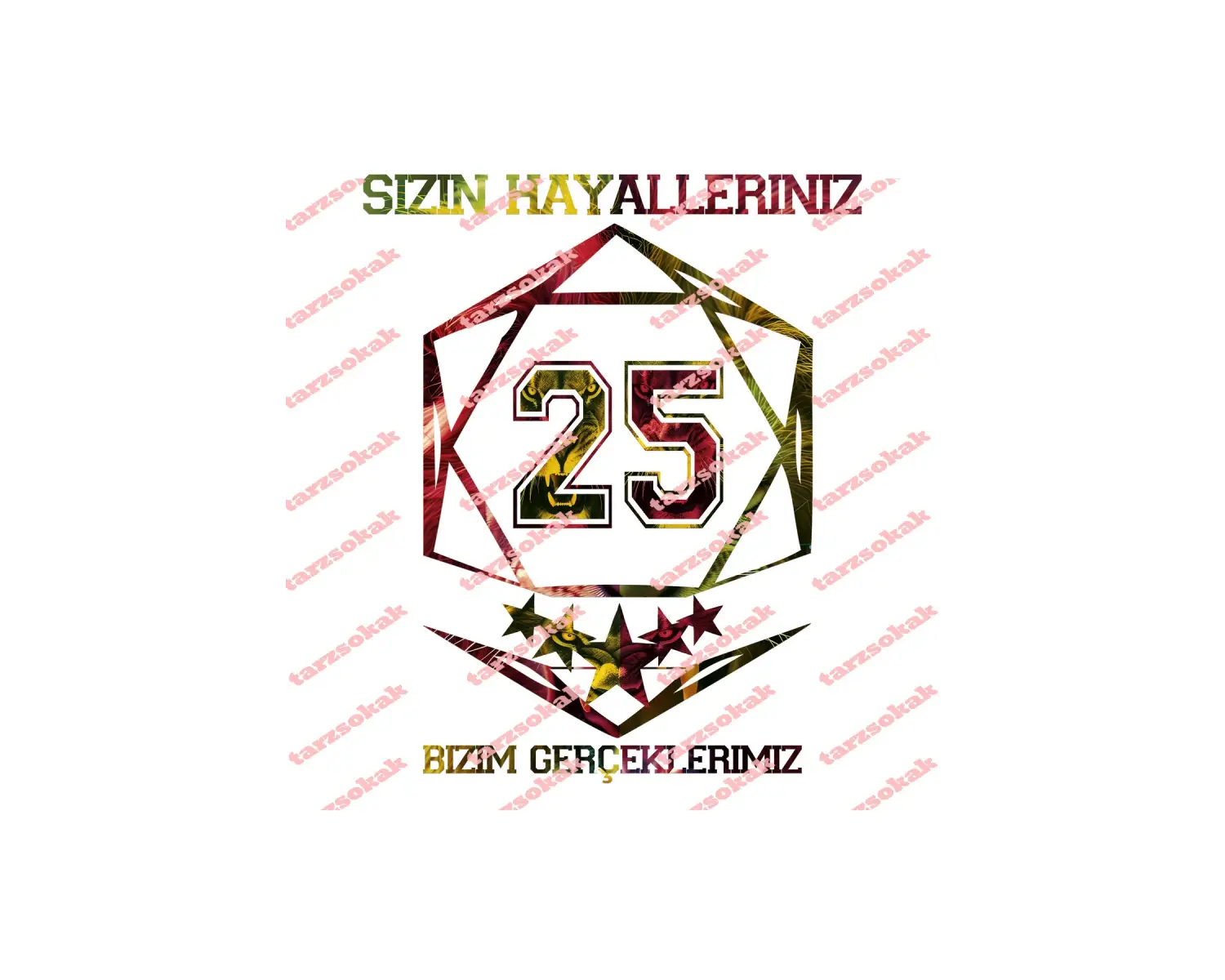BAY/-ÇOCUK T-SHIRT SİZİN HAYALLERİNİZ BİZİM GERÇEKLERİMİZ