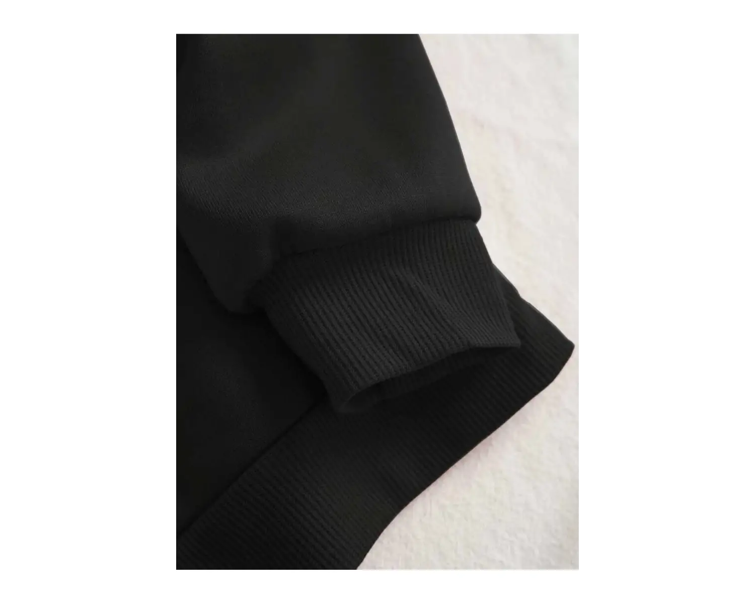 BE TRUE Renkli Oversize Kapüşonlu Sweatshirt Beyaz