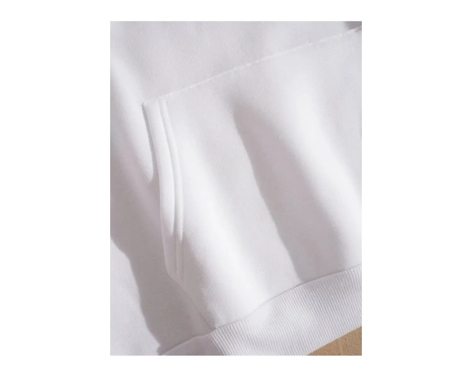 BE TRUE Renkli Oversize Kapüşonlu Sweatshirt Beyaz