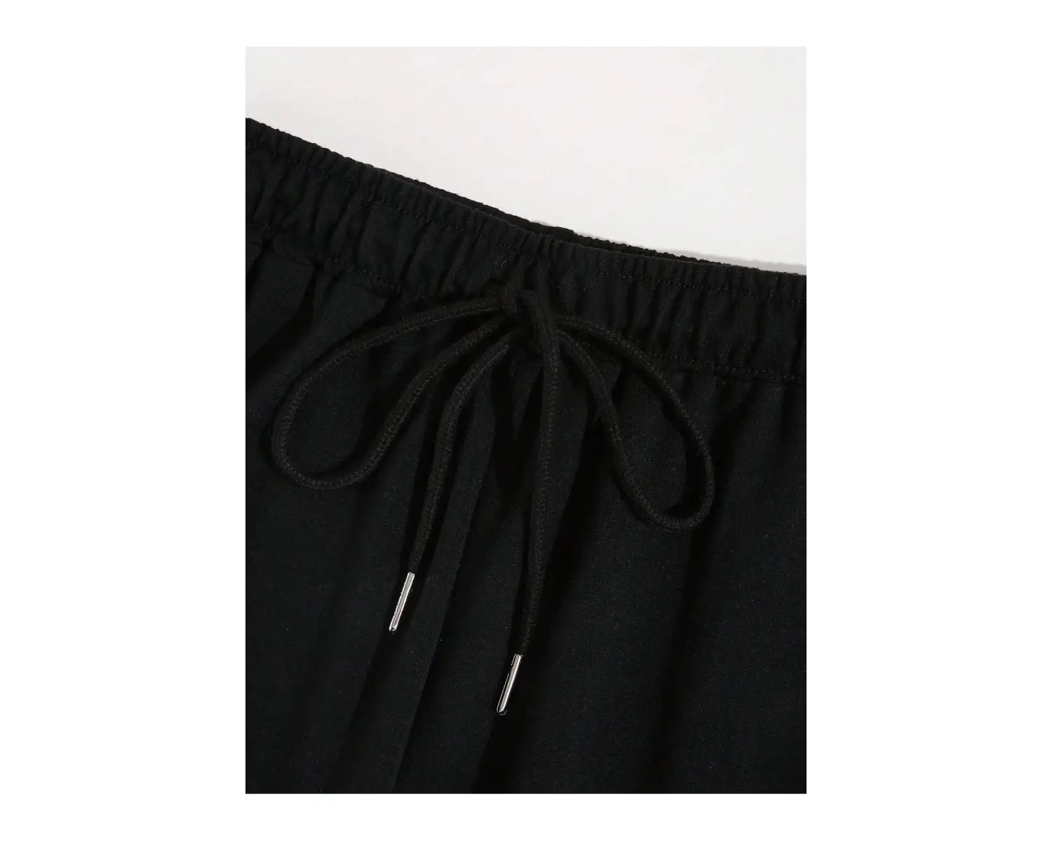 Bear Print Drawstring Waist 4 Mevsim Eşofman