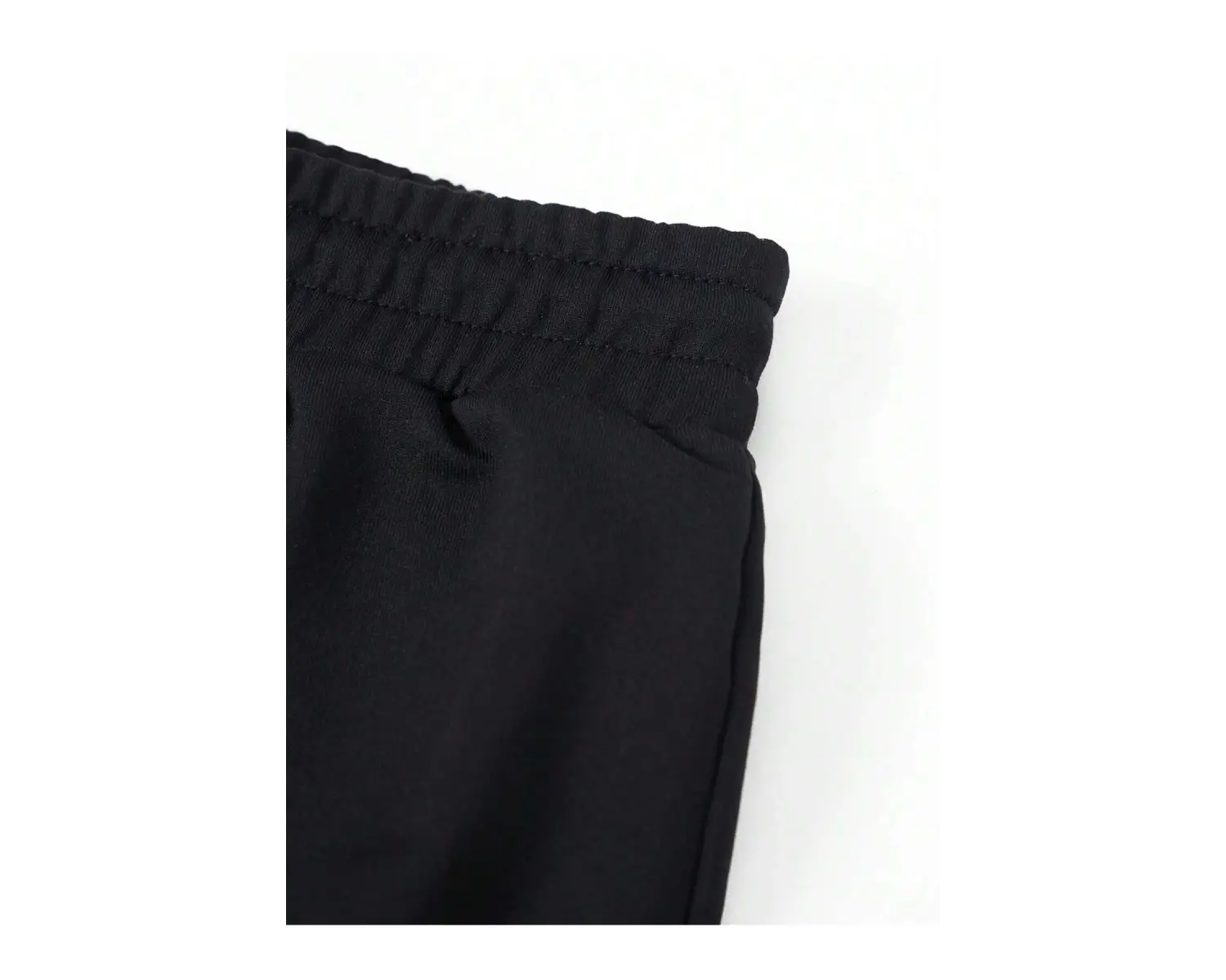 Bear Print Drawstring Waist Şort