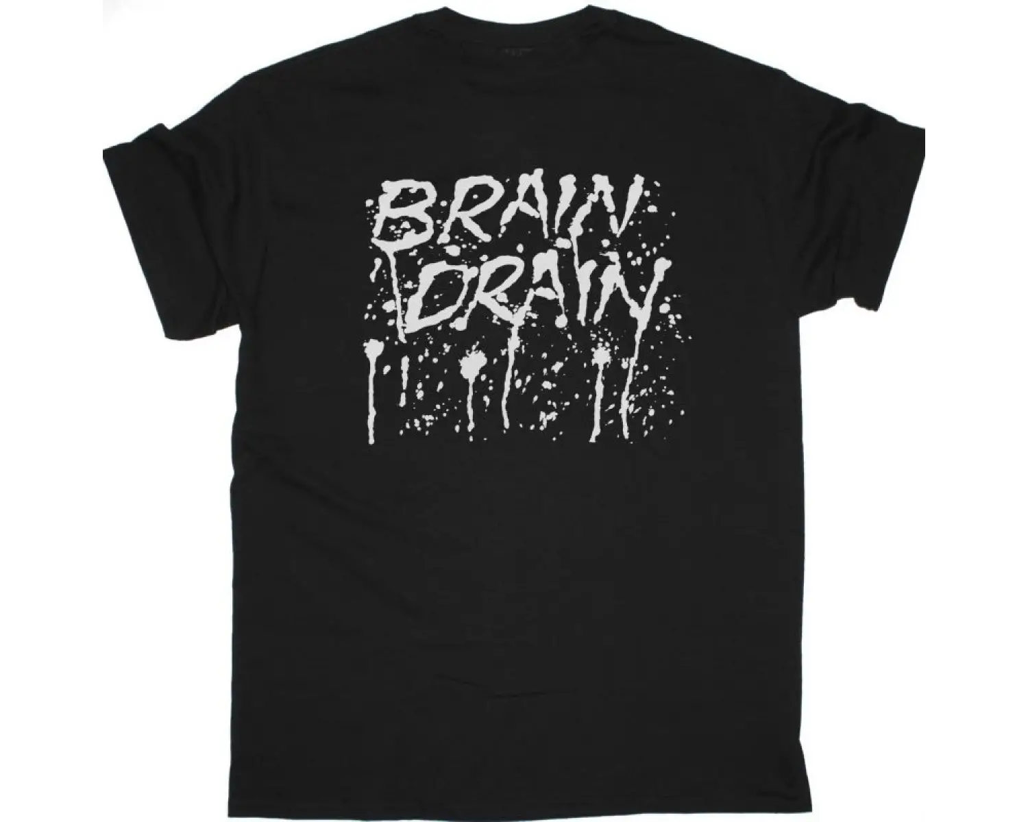 BENEDICTION DARK IS THE SEASON92 NEW WHITE T-SHIRT ÖN VE ARAKA BASKILI