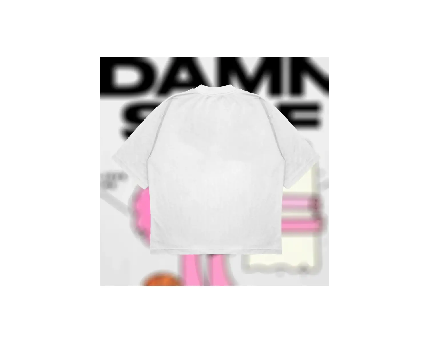 Bet On You Damnself Oversize Unisex Pamuklu Nefes Alan Kalın Kumaşlı