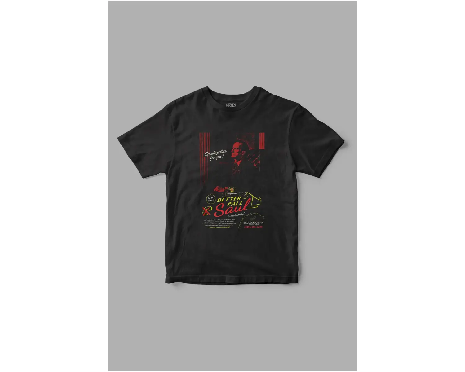 Better Call Saul Özel Tasarım Baskılı Tişört
