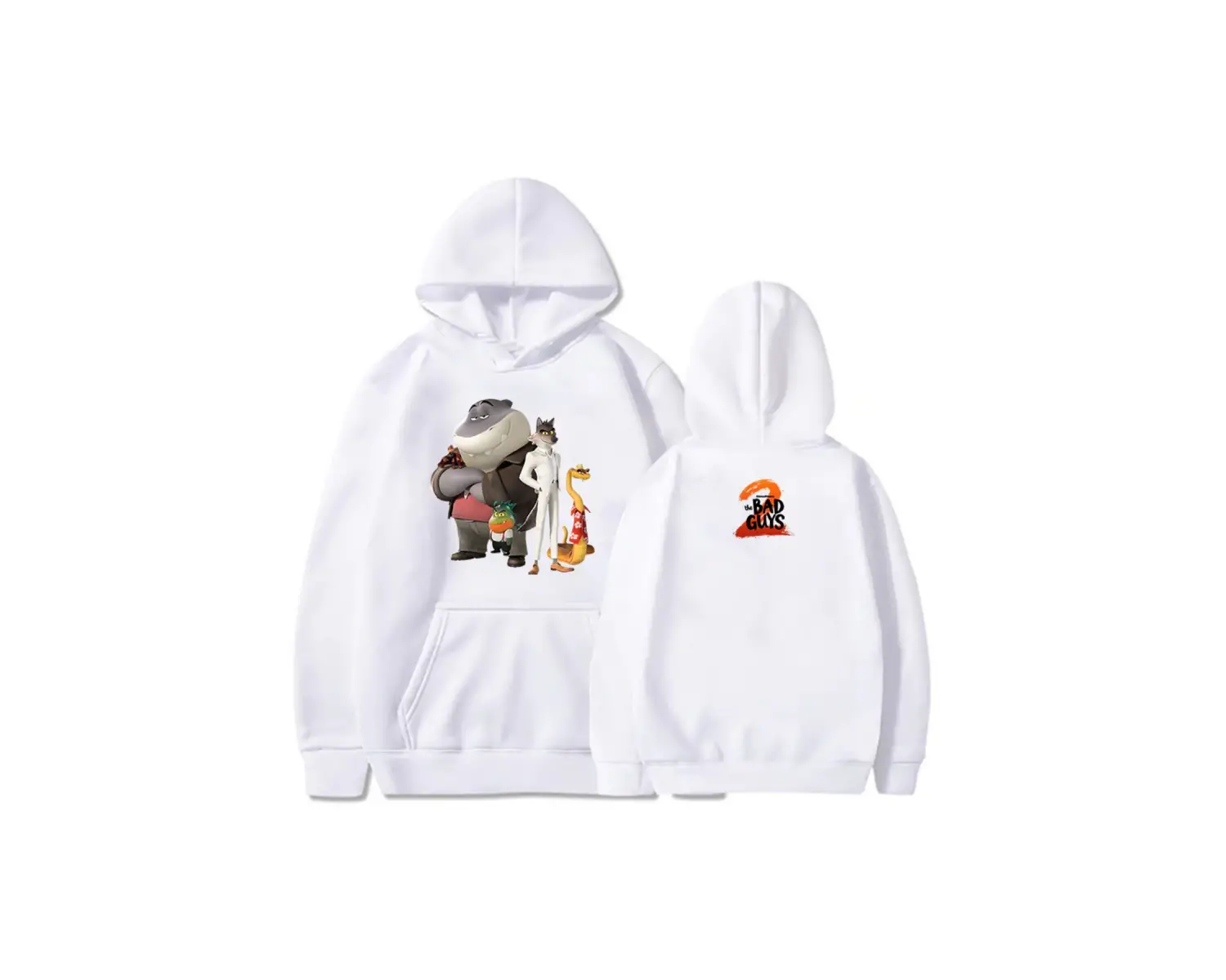 Beyaz 3D Film The Bad Guys 2 Moda Sıcak SonbaharK