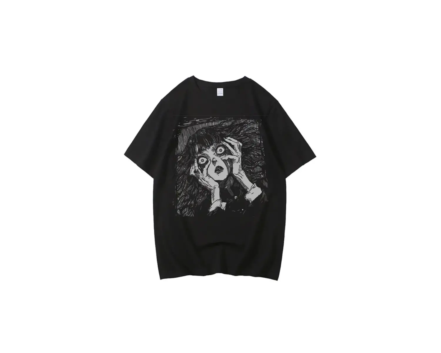 Beyaz Acaksınızda Hidratlı Kalın Vintage Stil Komik Kurbağa Grafik Tee Yaz T-shi