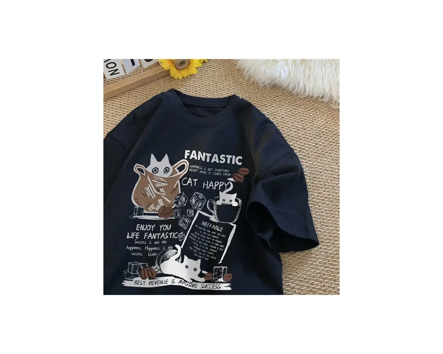 Beyaz Amerikan High Street Cupids Arrow Baskı Gevşek Üst Streetweet Sevim