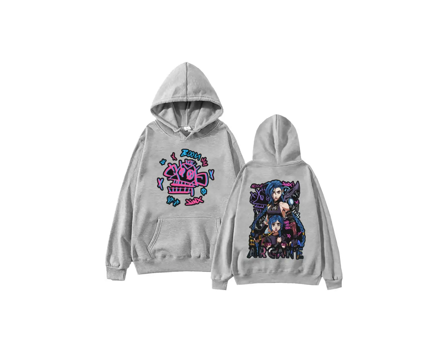 Beyaz Anime Arcane Harajuku