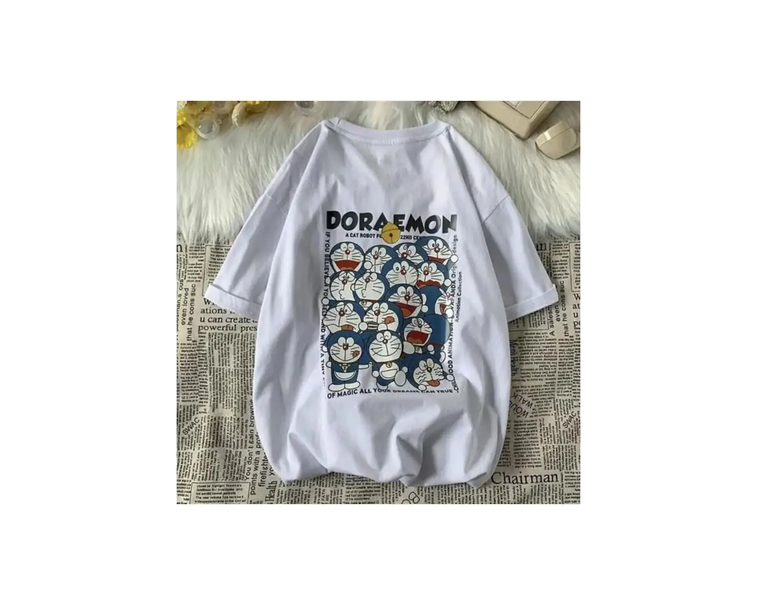Beyaz Anime Doraemon - All Your Dream (Unisex)