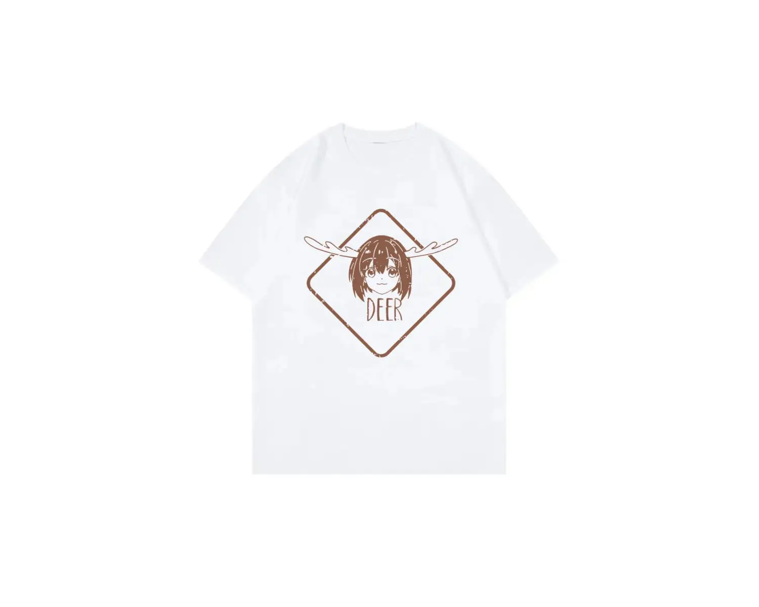 Beyaz Anime My Deer Friend Shikanoko Noko Nokotan harajuku Unisex Ü