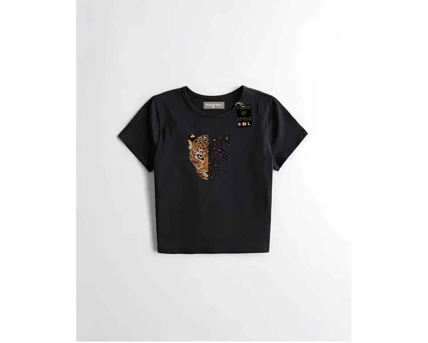 Beyaz Babby Tee aslan Özel tasarım