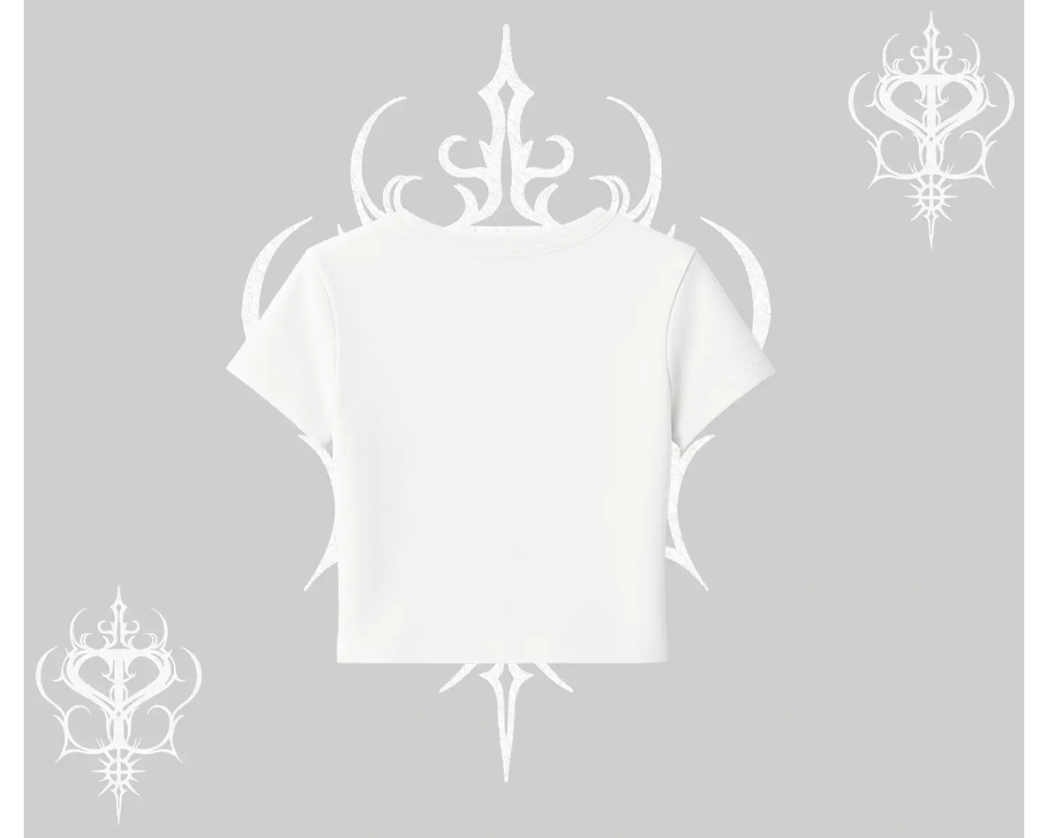 Beyaz Babby Tee Autumn Spider