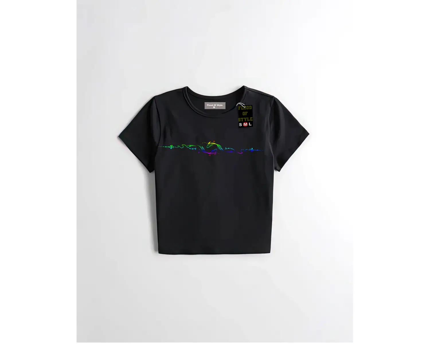 Beyaz Babby Tee balıklar Özel tasarım