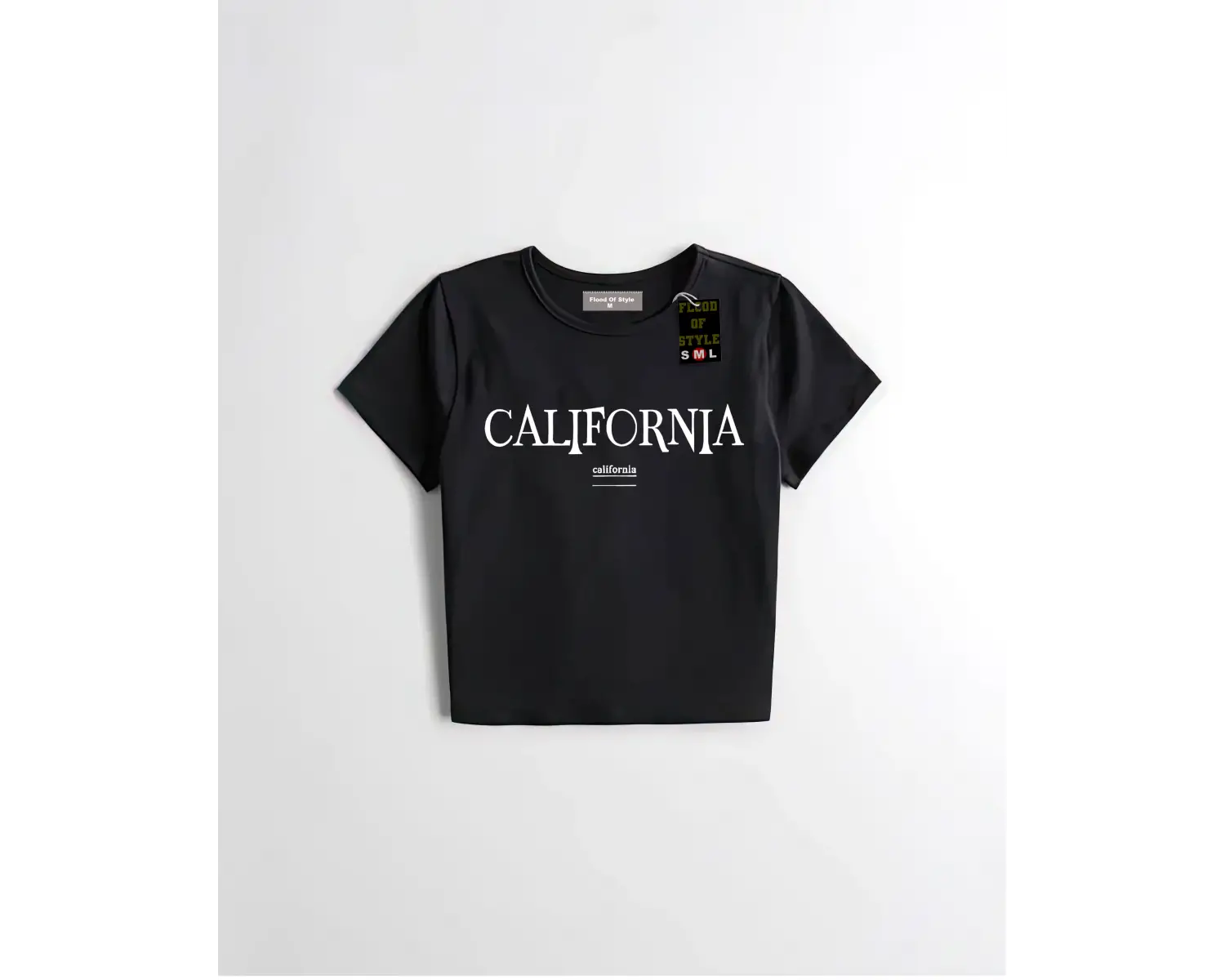 Beyaz Babby Tee calıfonia Özel tasarım