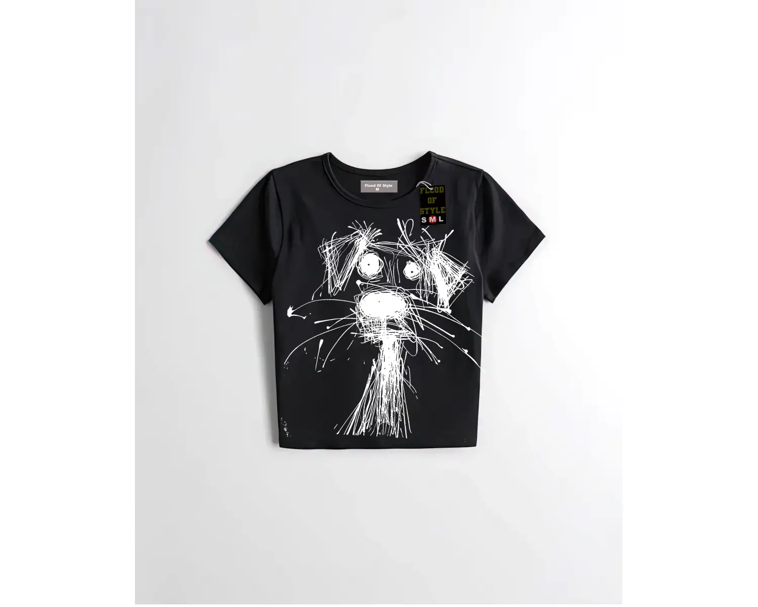 Beyaz Babby Tee çizim köpek Özel tasarım