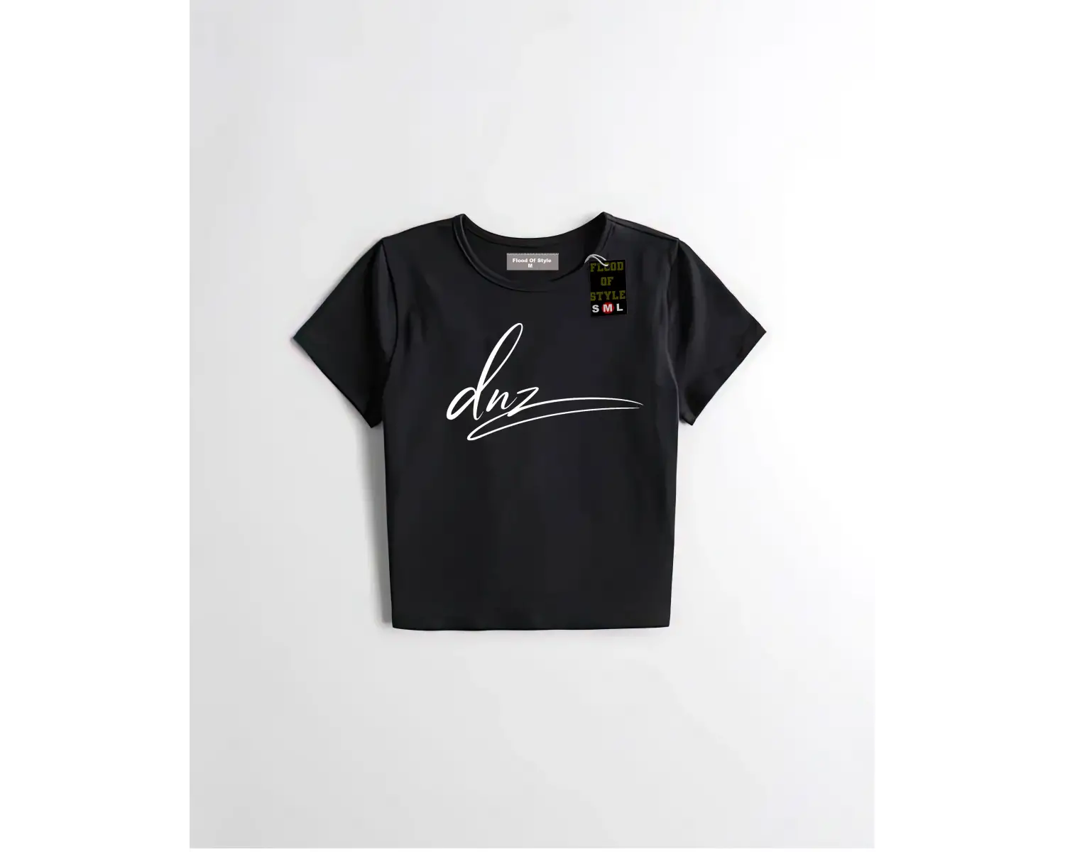 Beyaz Babby Tee dnz minimal Özel tasarım