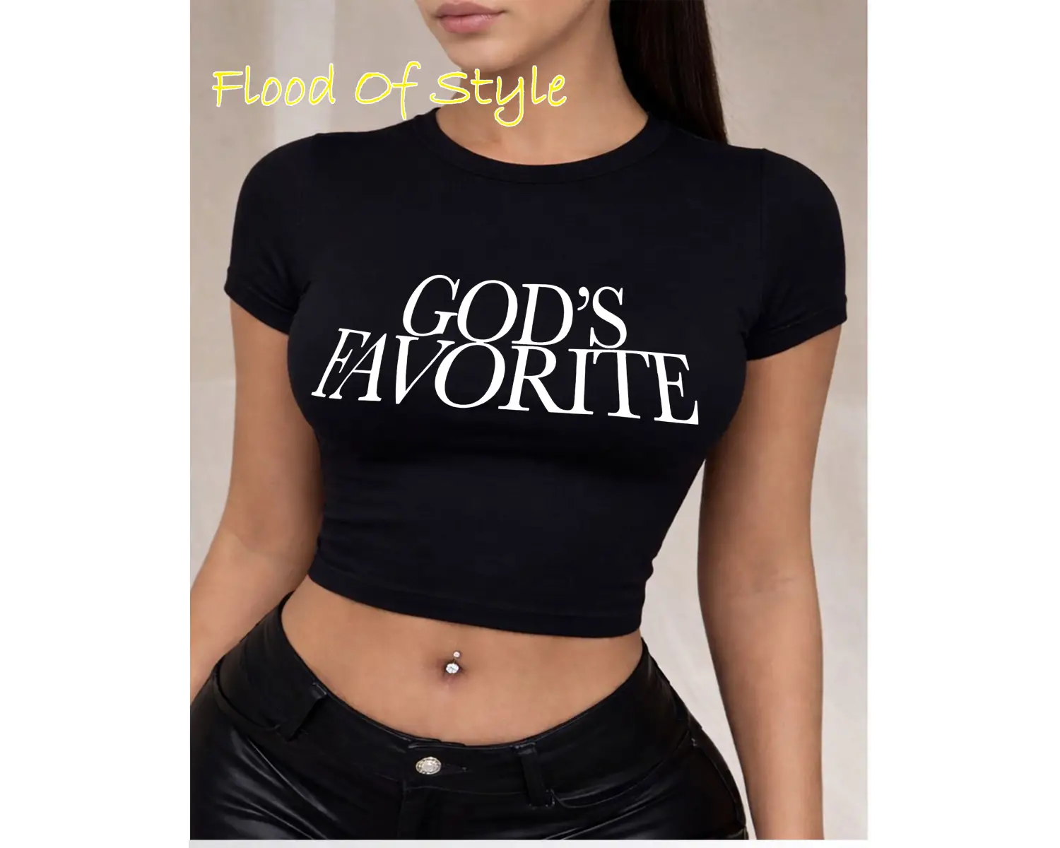 Beyaz Babby Tee gods favorıte Özel tasarım