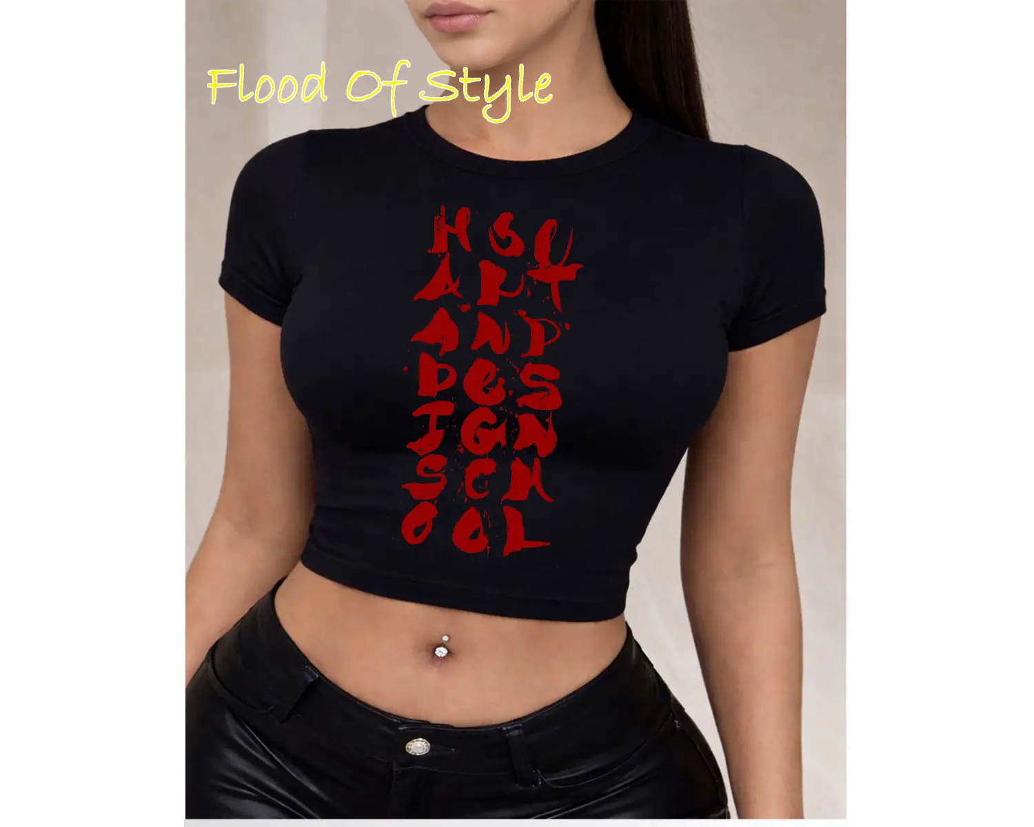 Beyaz Babby Tee harf Özel tasarım