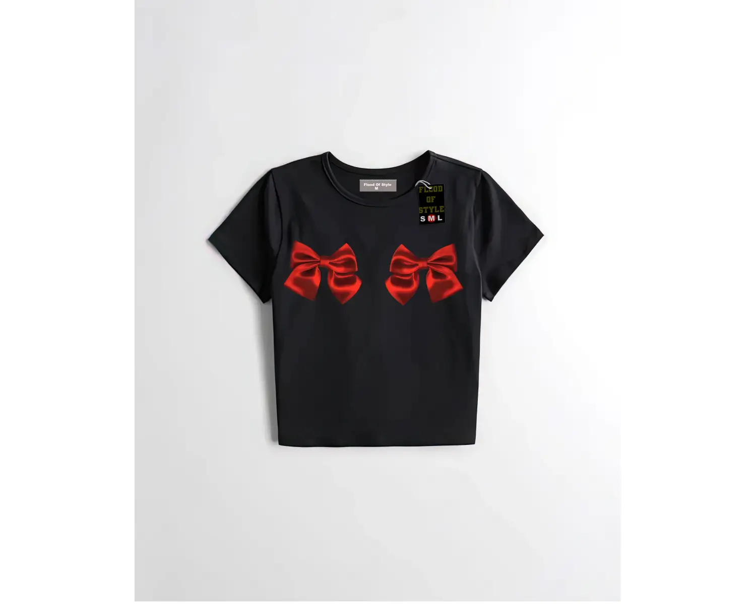 Beyaz Babby Tee kurdalye Özel tasarım