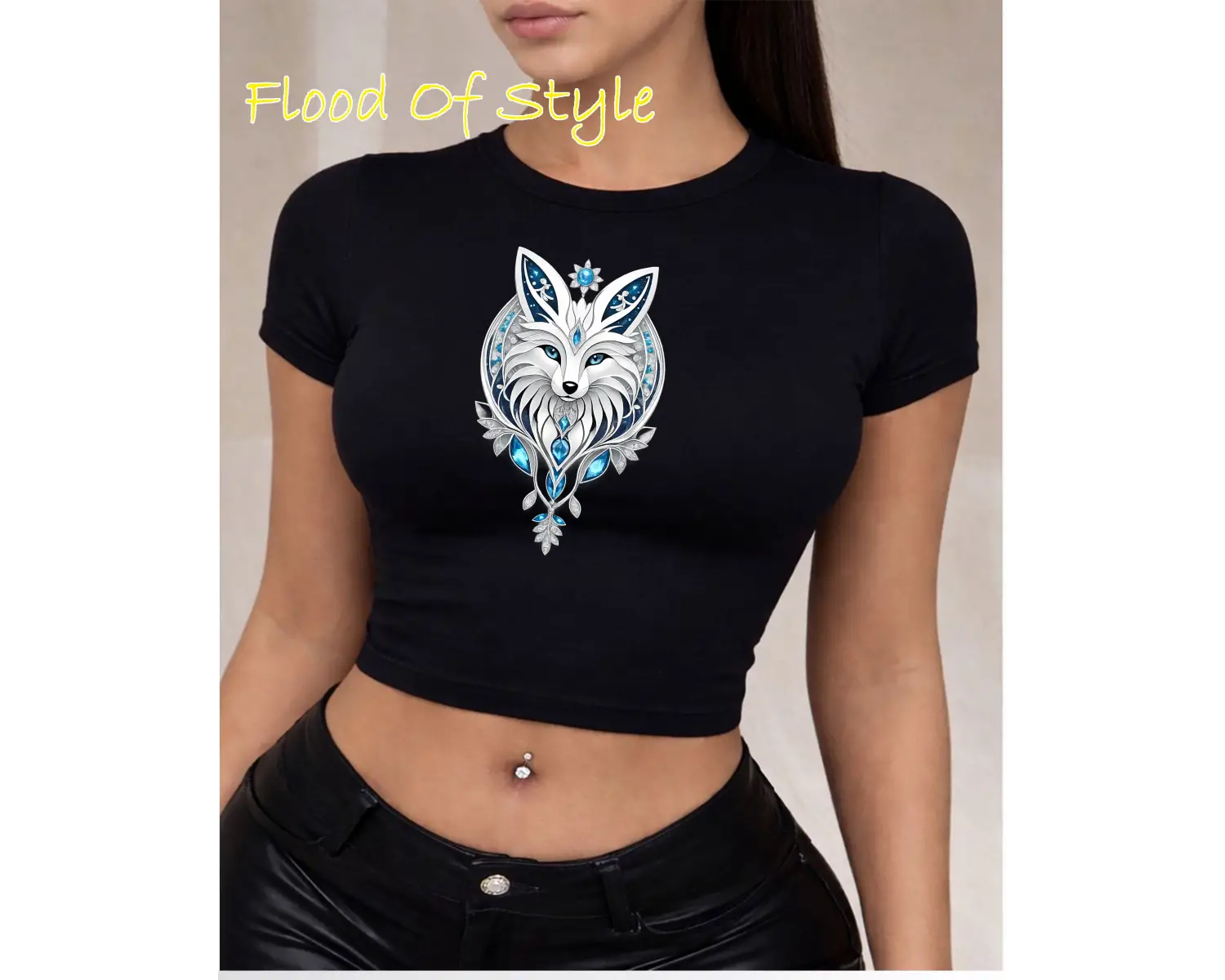 Beyaz Babby Tee kurt Özel tasarım