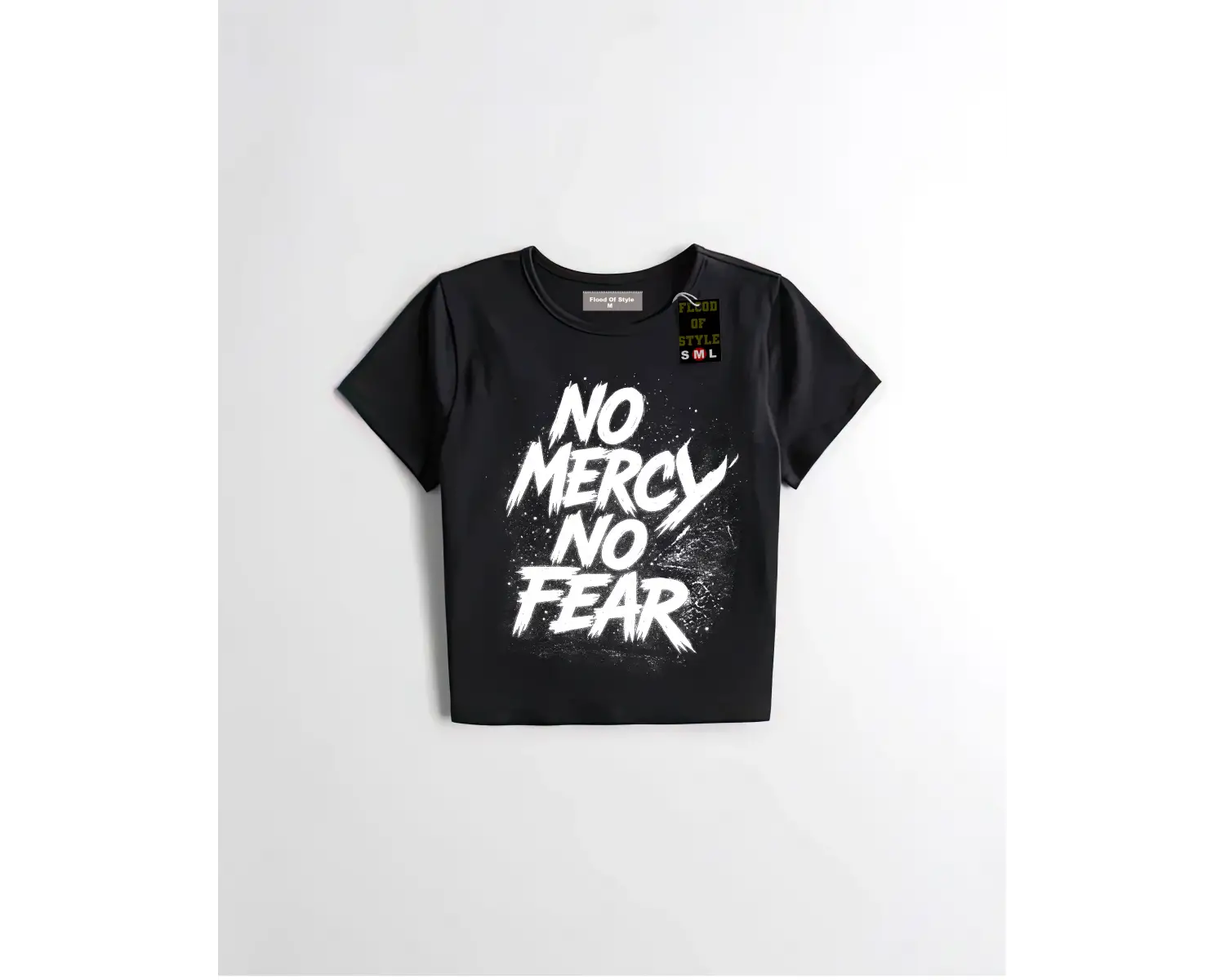 Beyaz Babby Tee merhamet yok Özel tasarım