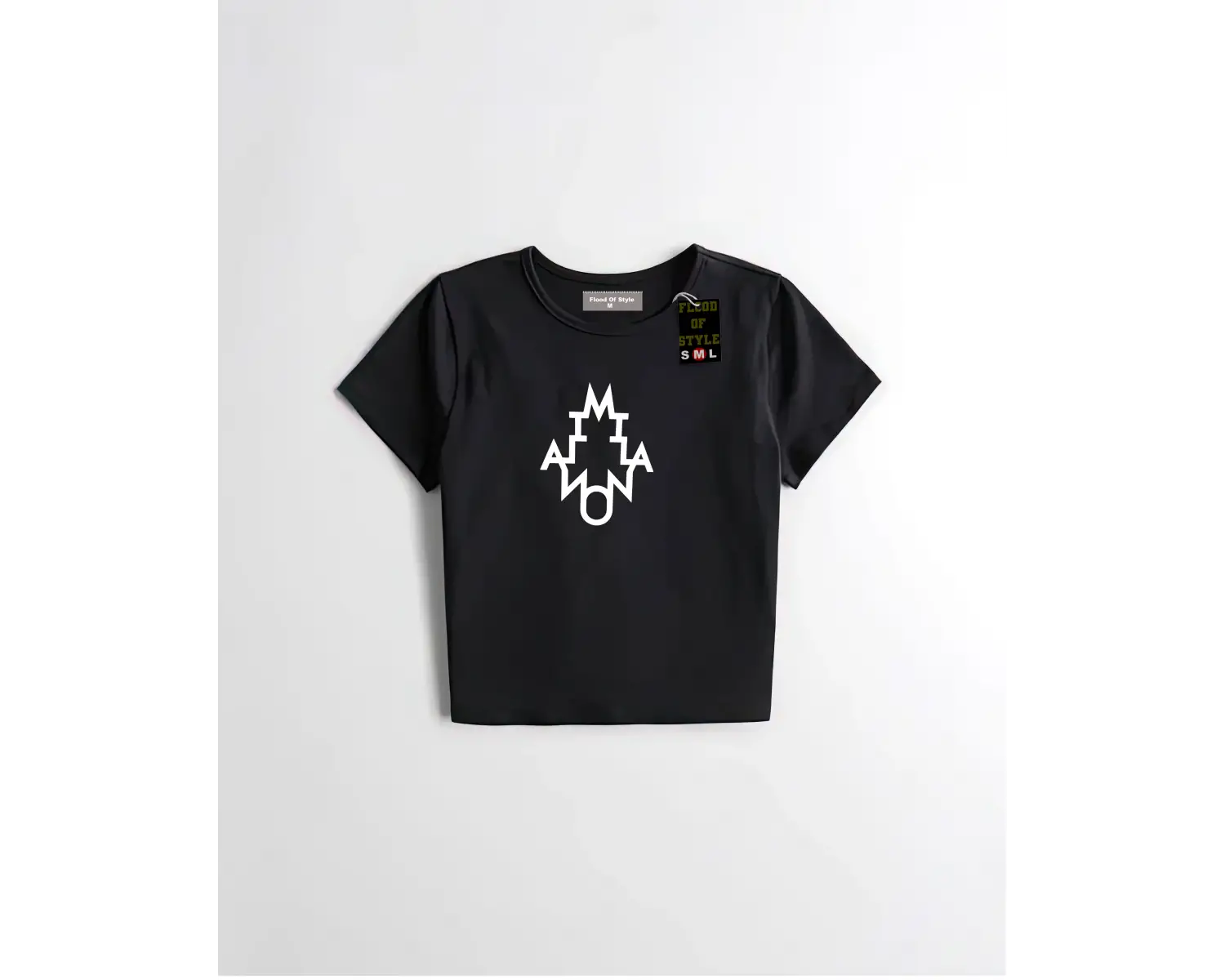 Beyaz Babby Tee milano Özel tasarım