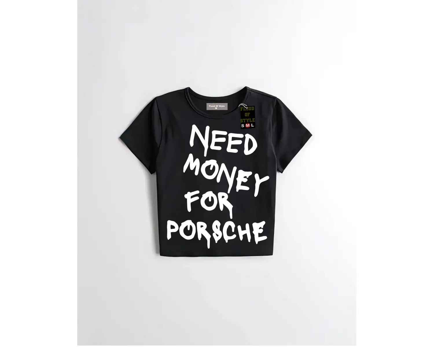 Beyaz Babby Tee money Özel tasarım