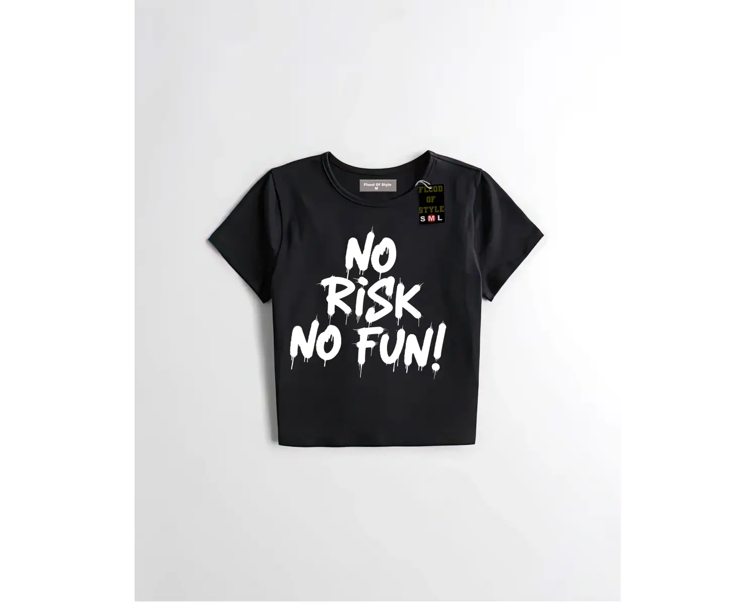 Beyaz Babby Tee norisknofun Özel tasarım