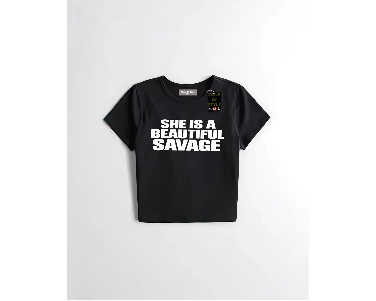 Beyaz Babby Tee o güzel ve vahşi kadın Özel tasarım