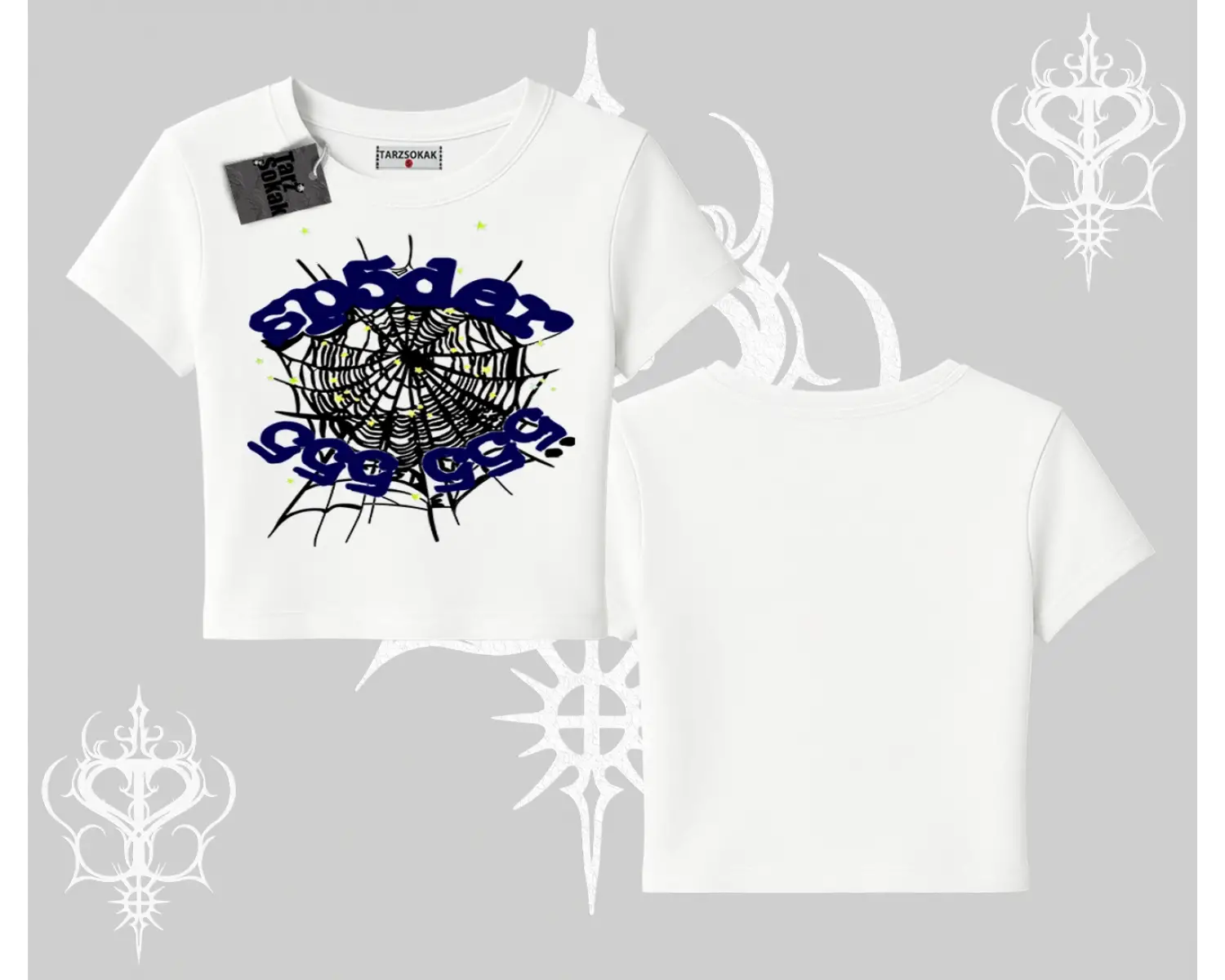 Beyaz Babby Tee Sp55der