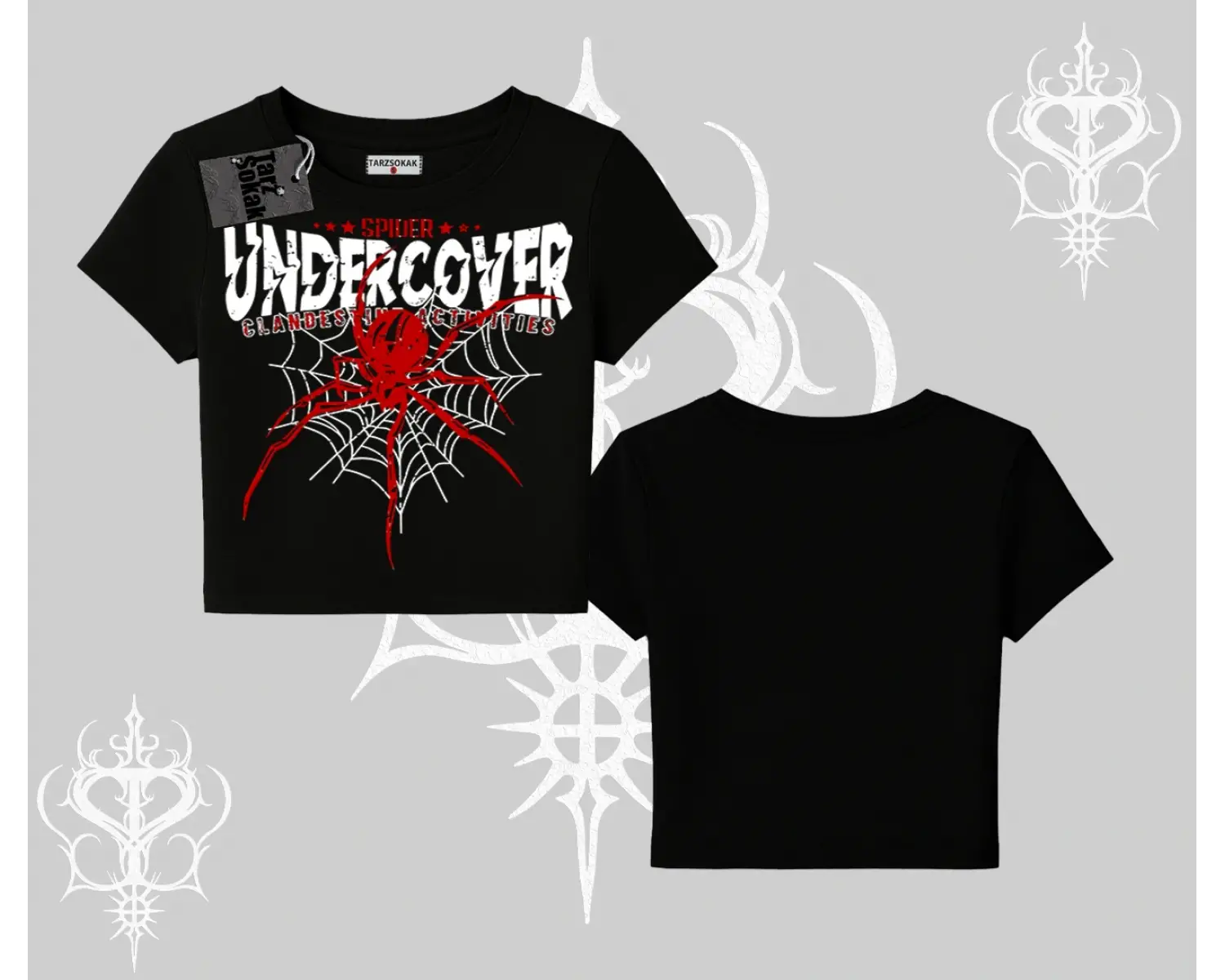 Beyaz Babby Tee Spider Undercover